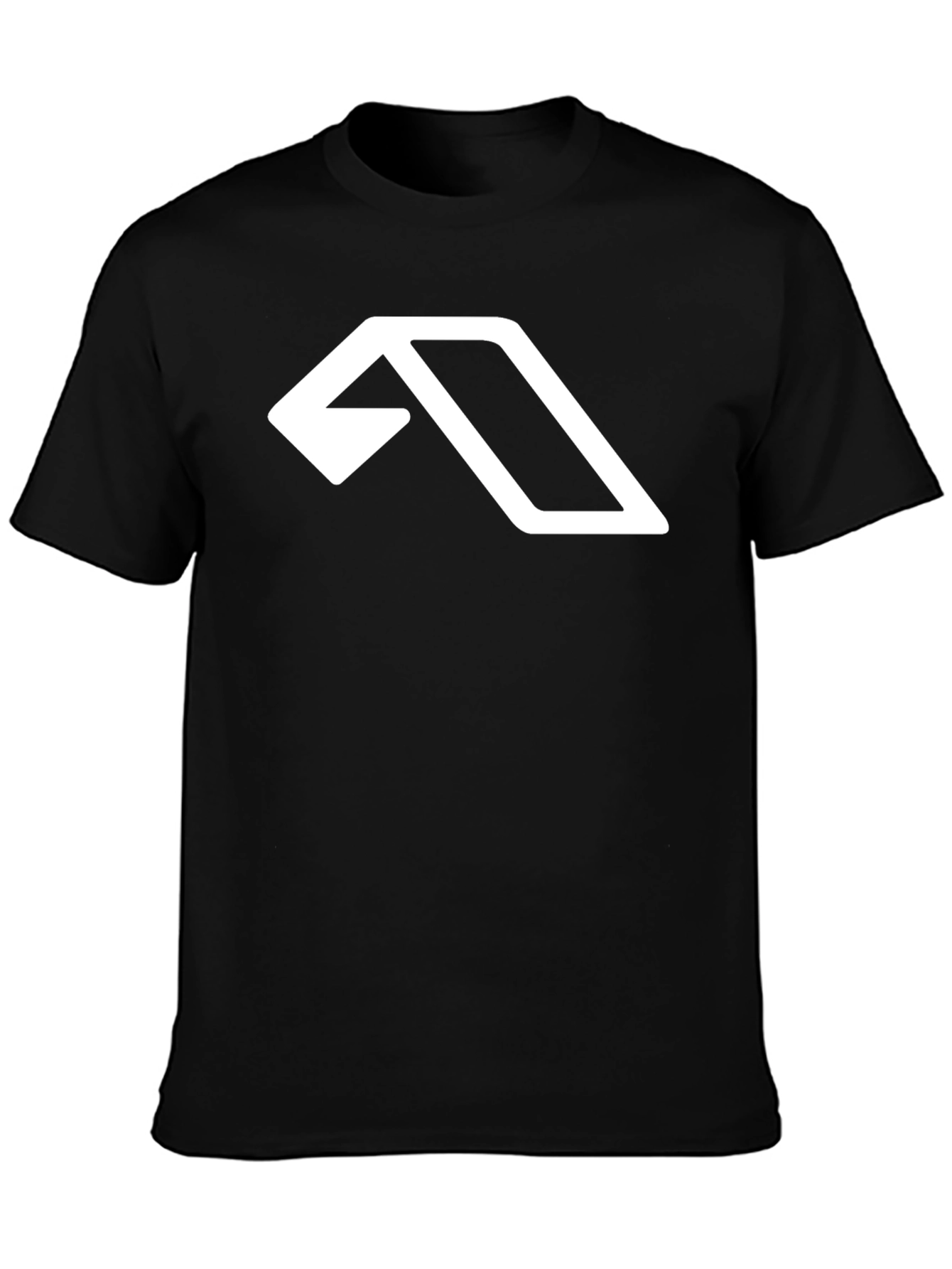 Geometric Logo Black T-Shirt