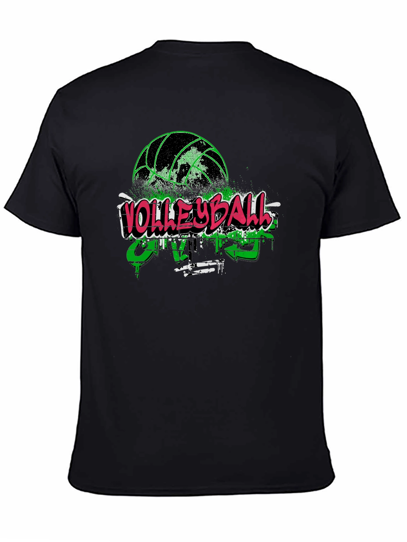 Volleyball Graphic Tee - Cool Sportswear Shirt