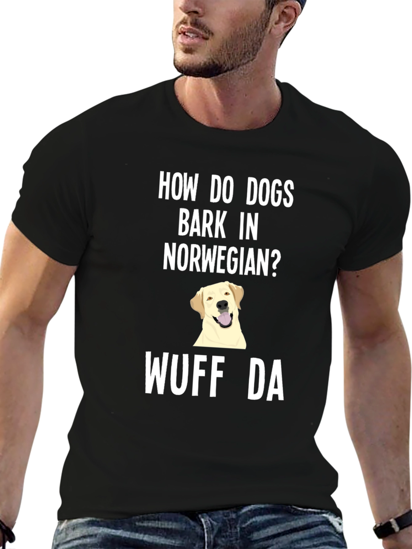 Norwegian Dog Bark Humor T-Shirt