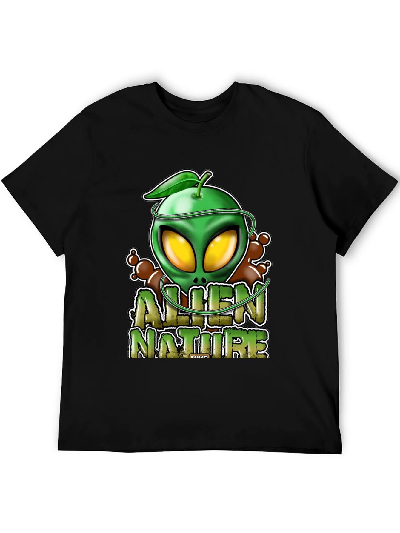 Alien Nature Black T-Shirt