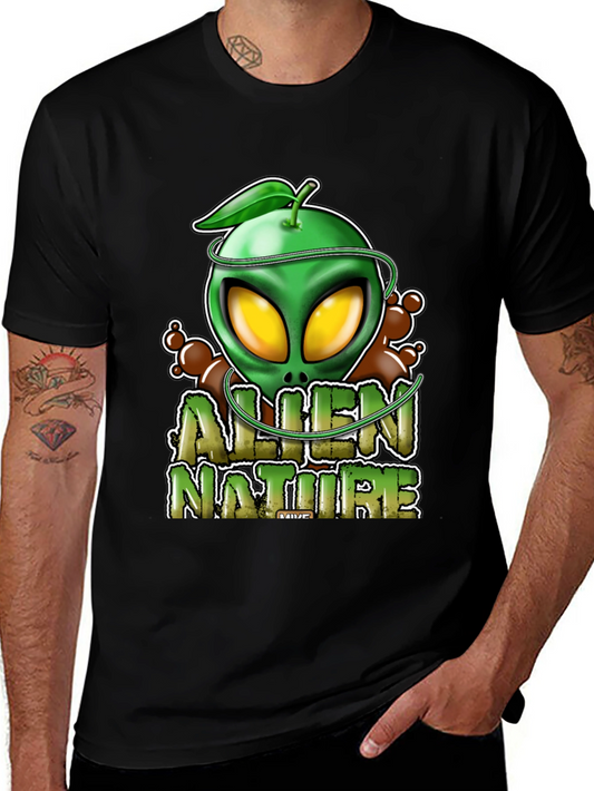 Alien Nature Black T-Shirt