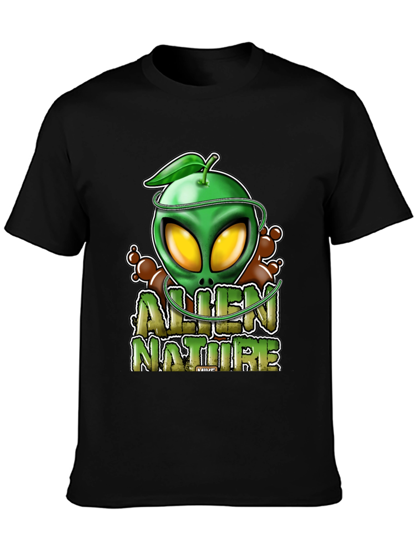 Alien Nature Black T-Shirt