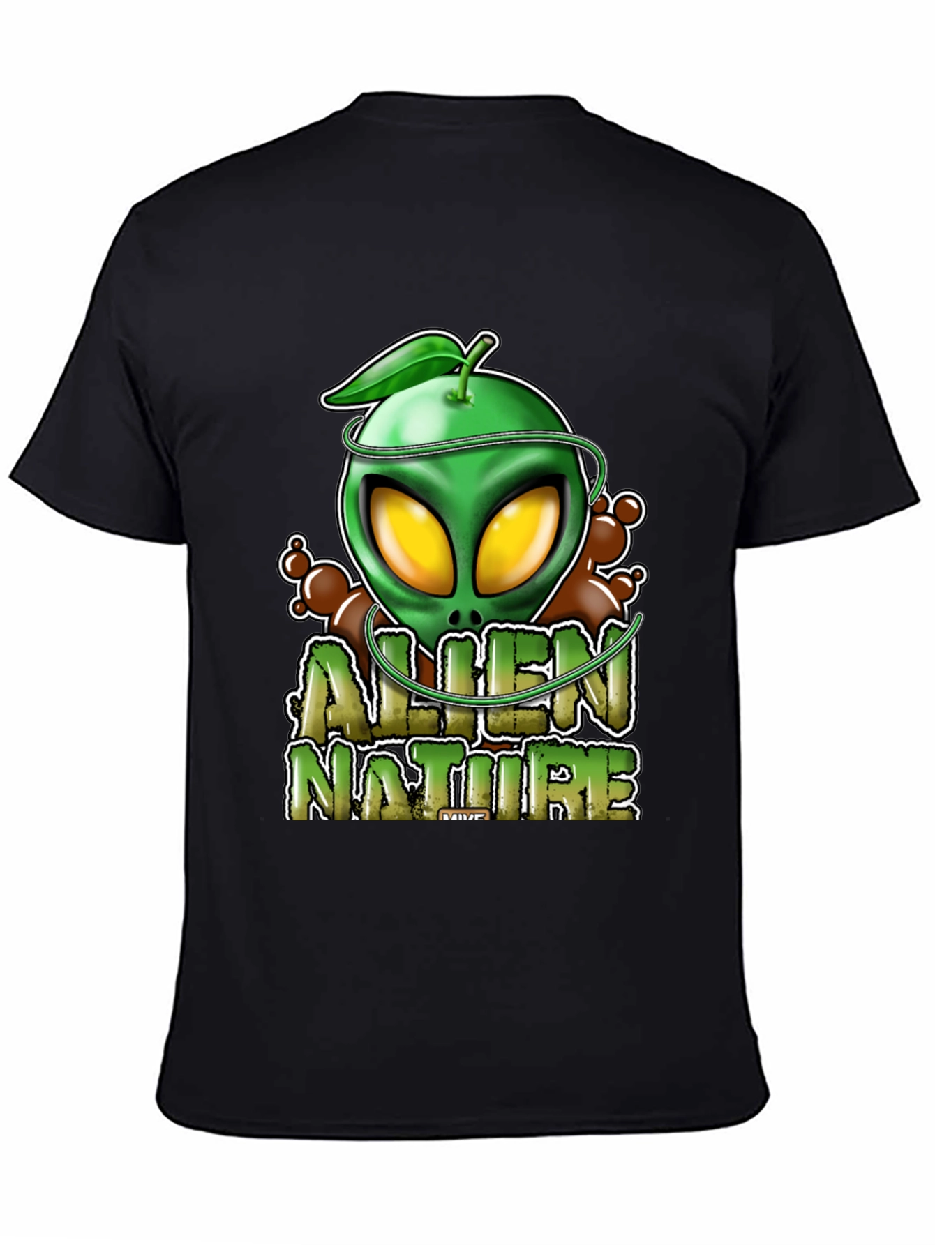 Alien Nature Black T-Shirt