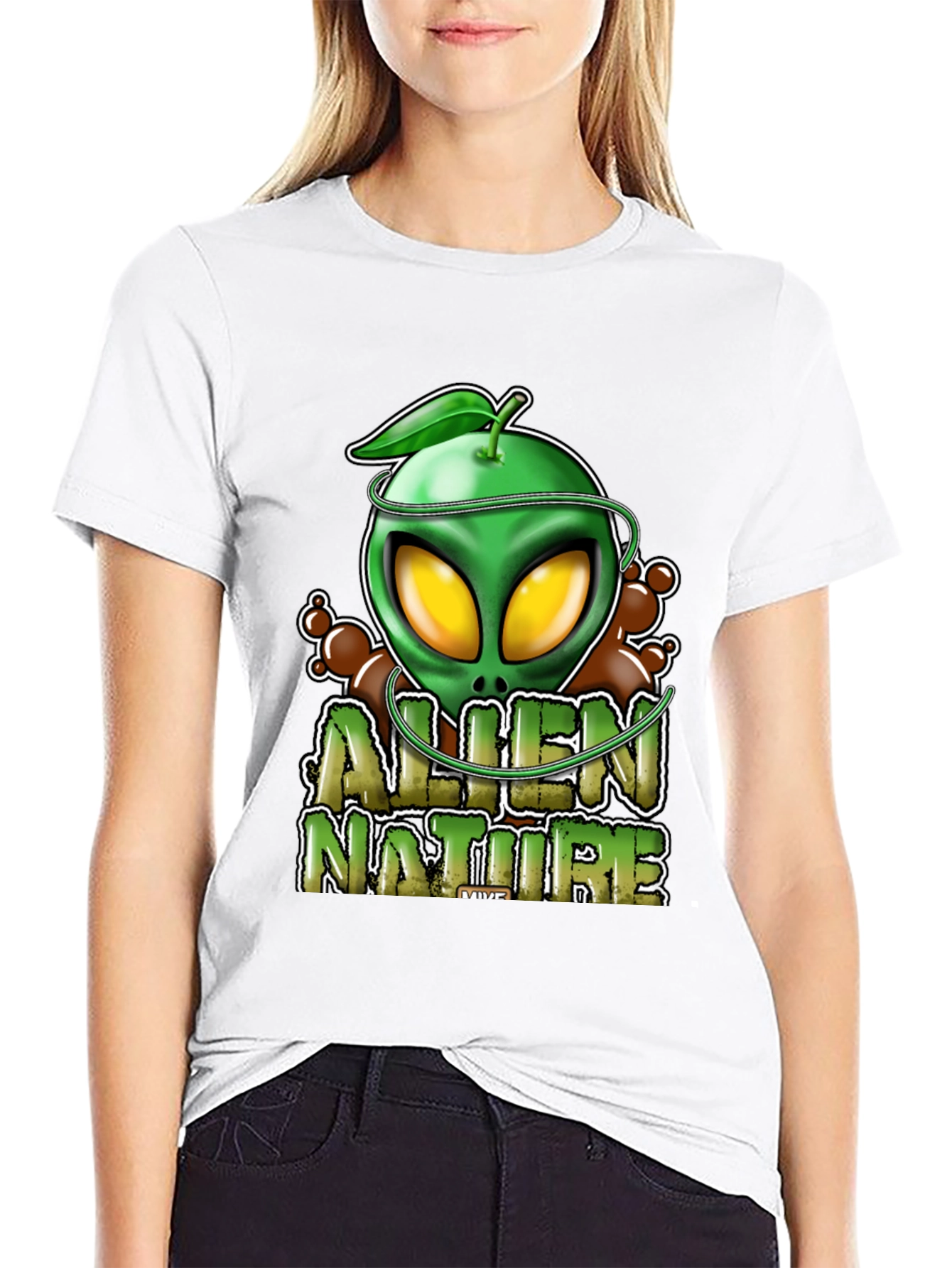Alien Nature Black T-Shirt