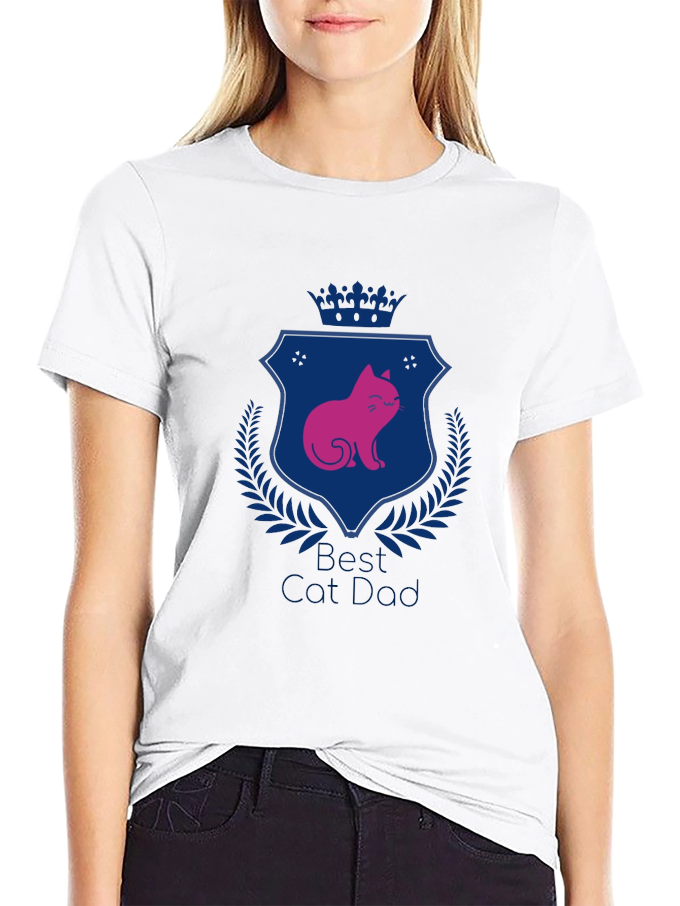 Best Cat Dad T-Shirt - Stylish Graphic Tee
