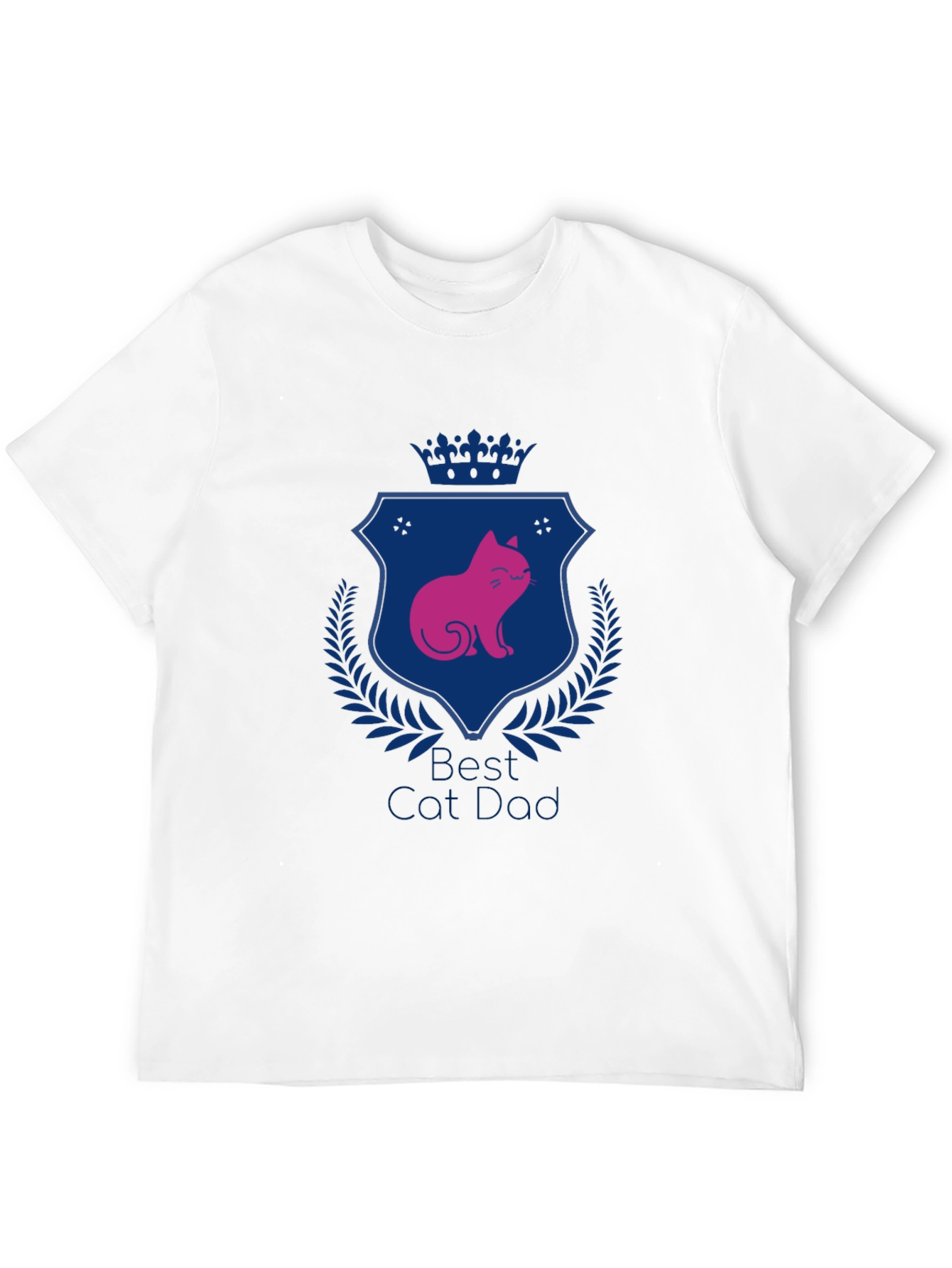 Best Cat Dad T-Shirt - Stylish Graphic Tee