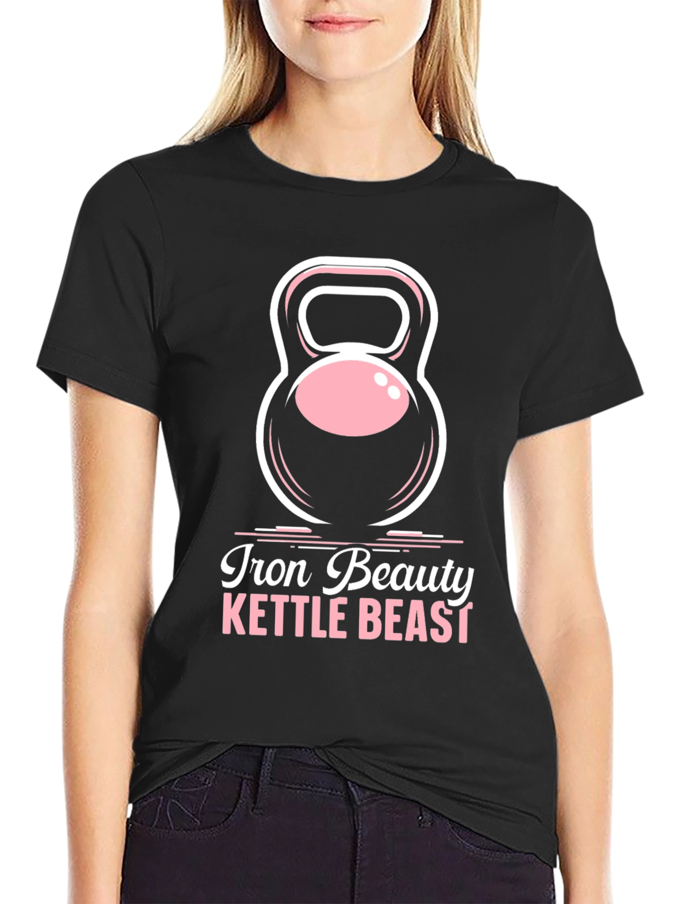 Iron Beauty Kettle Beast Graphic Tee - Black