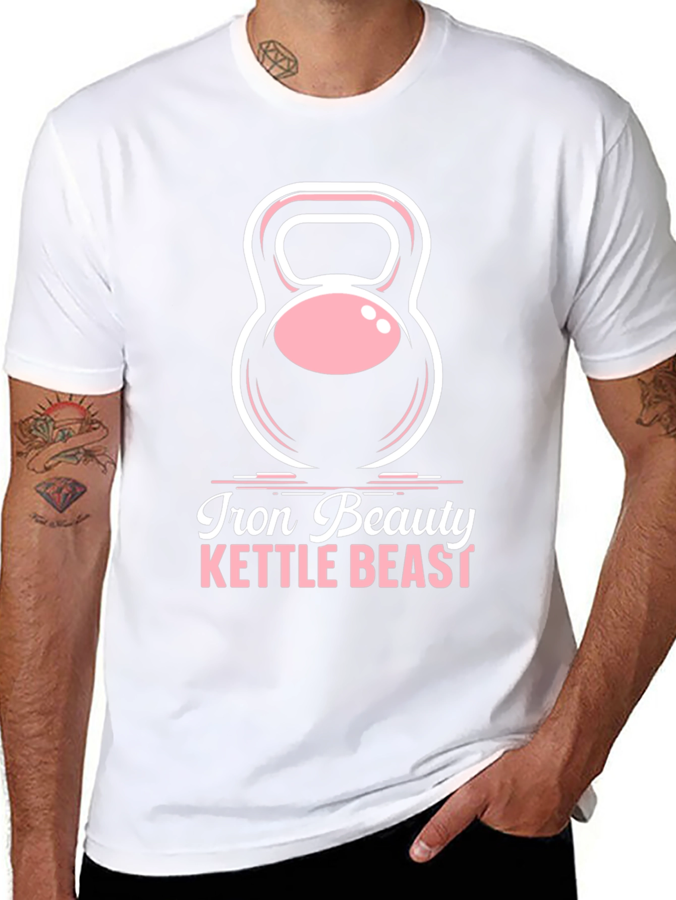 Iron Beauty Kettle Beast Graphic Tee - Black