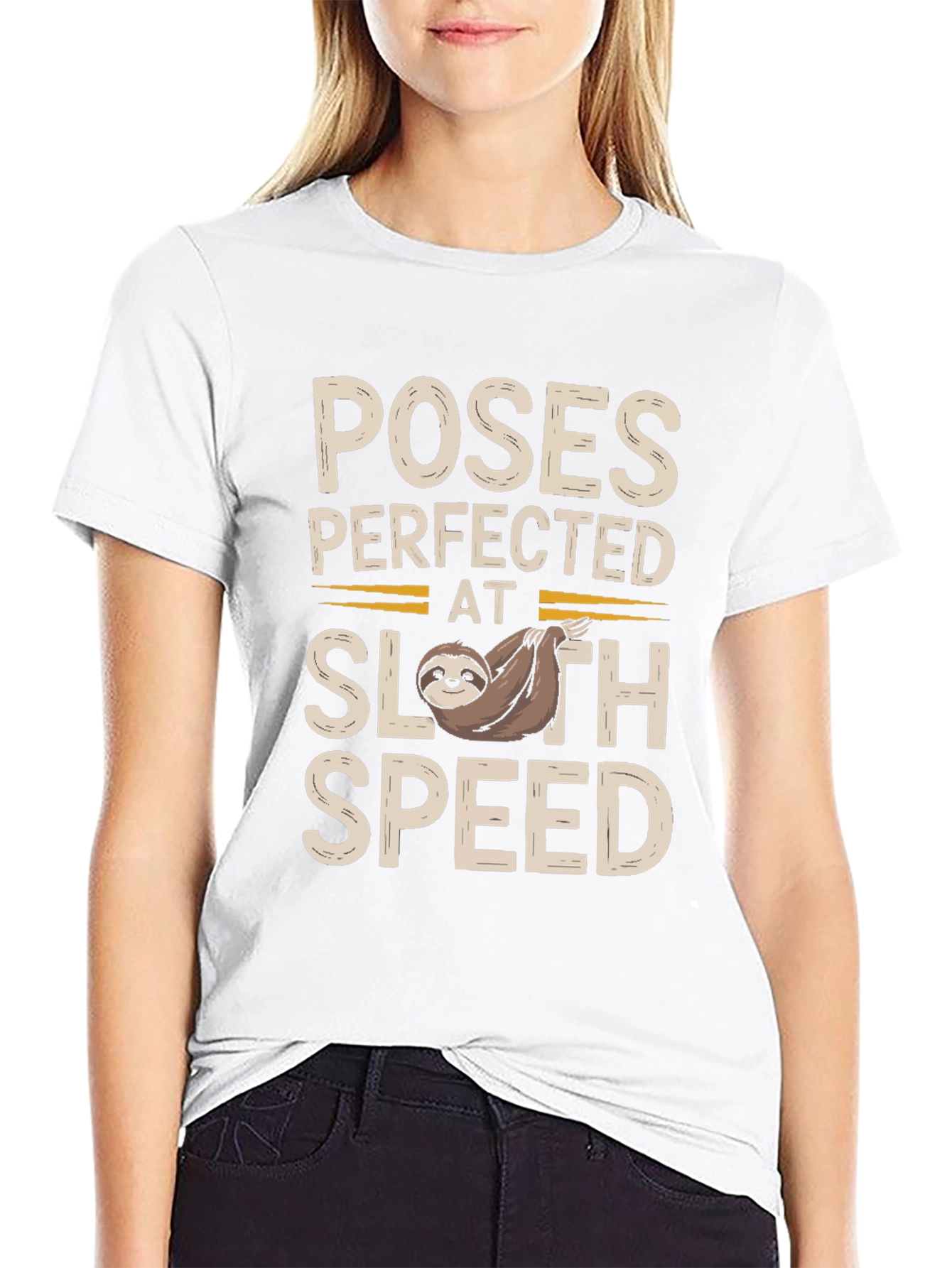 Poses Perfected Sloth Speed T-Shirt