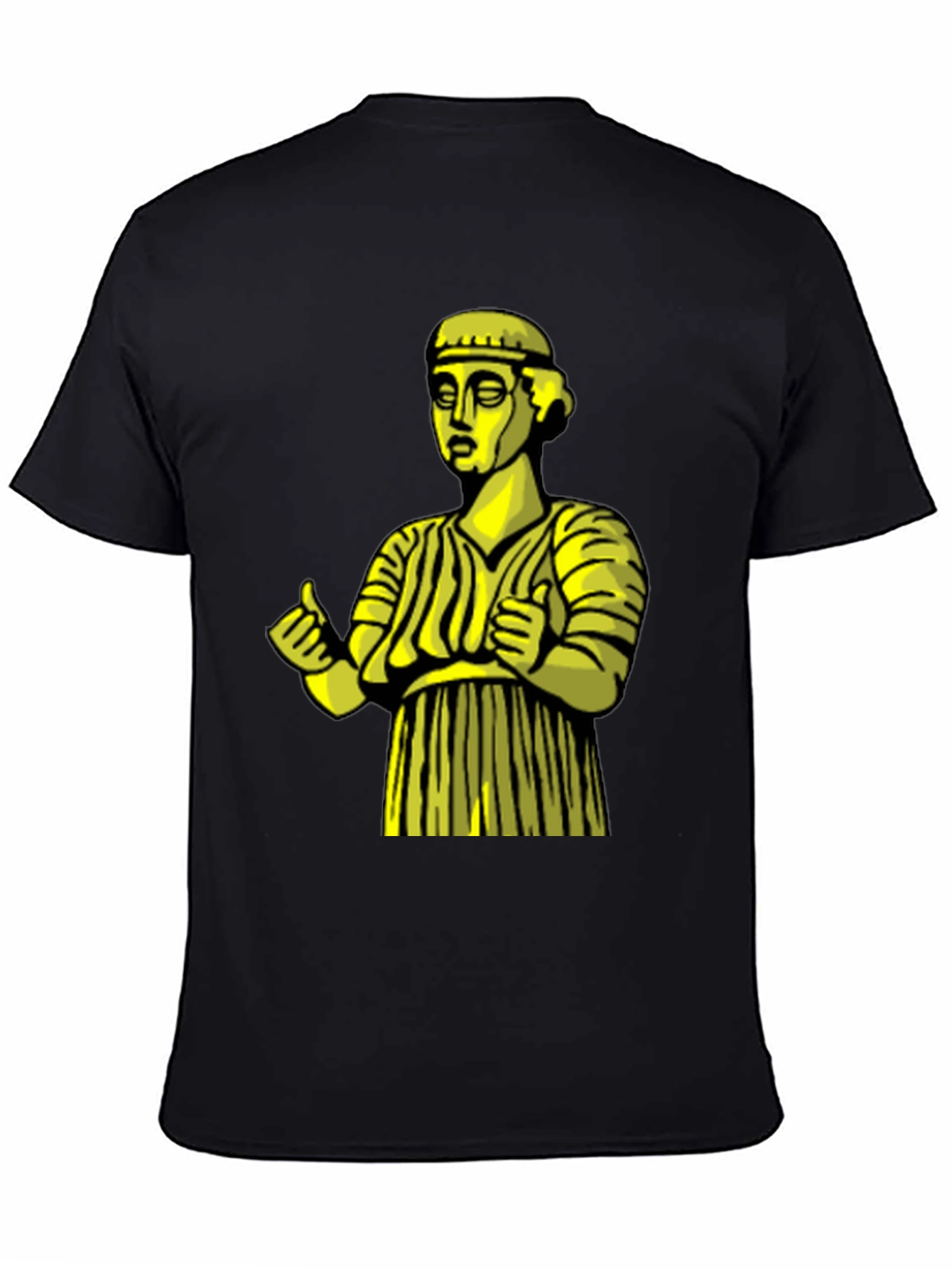 Ancient Statue Graphic Tee - Unique Design