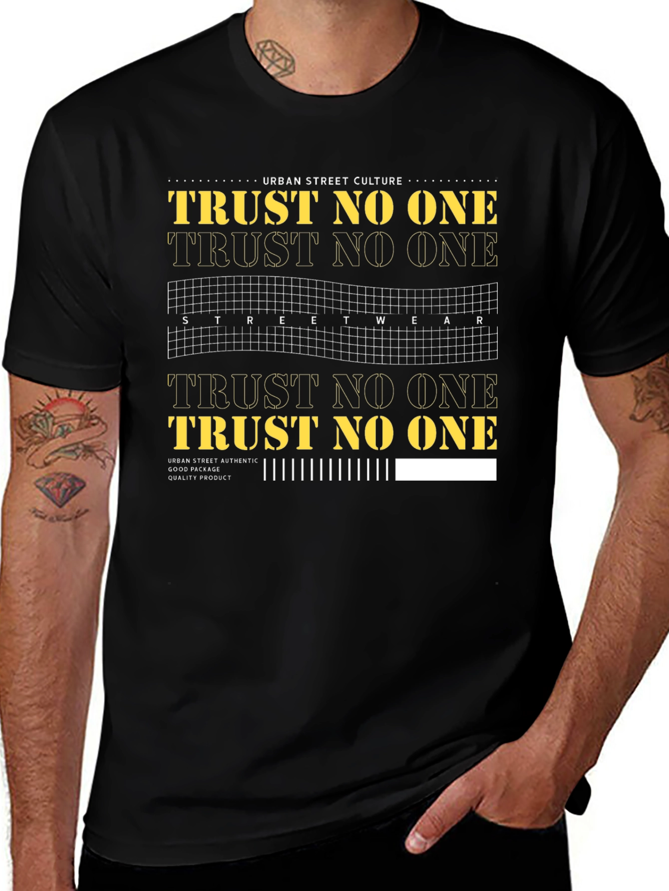 Urban Streetwear Graphic T-Shirt