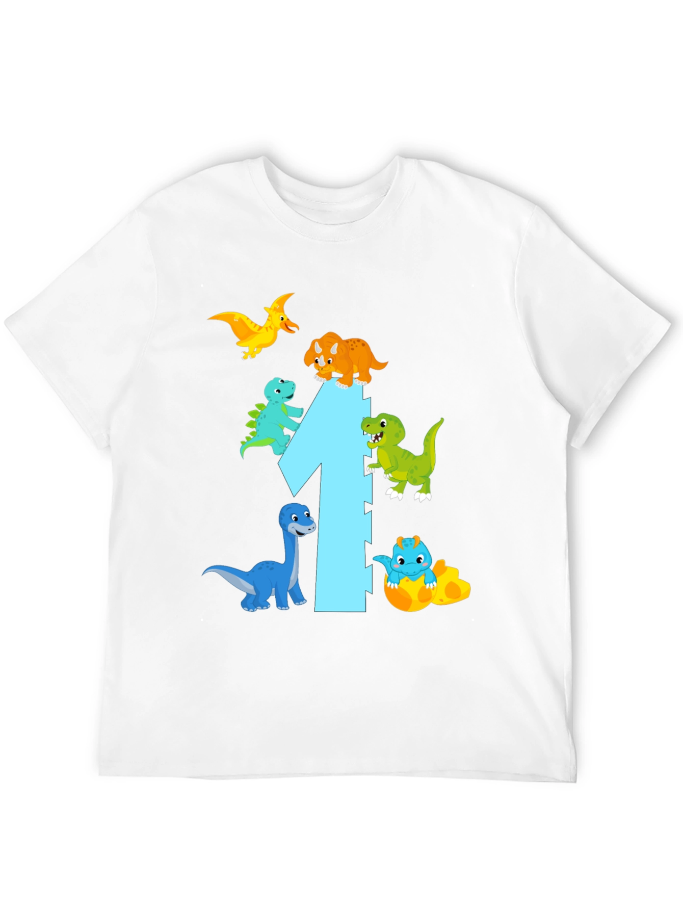Dinosaur First Birthday T-Shirt