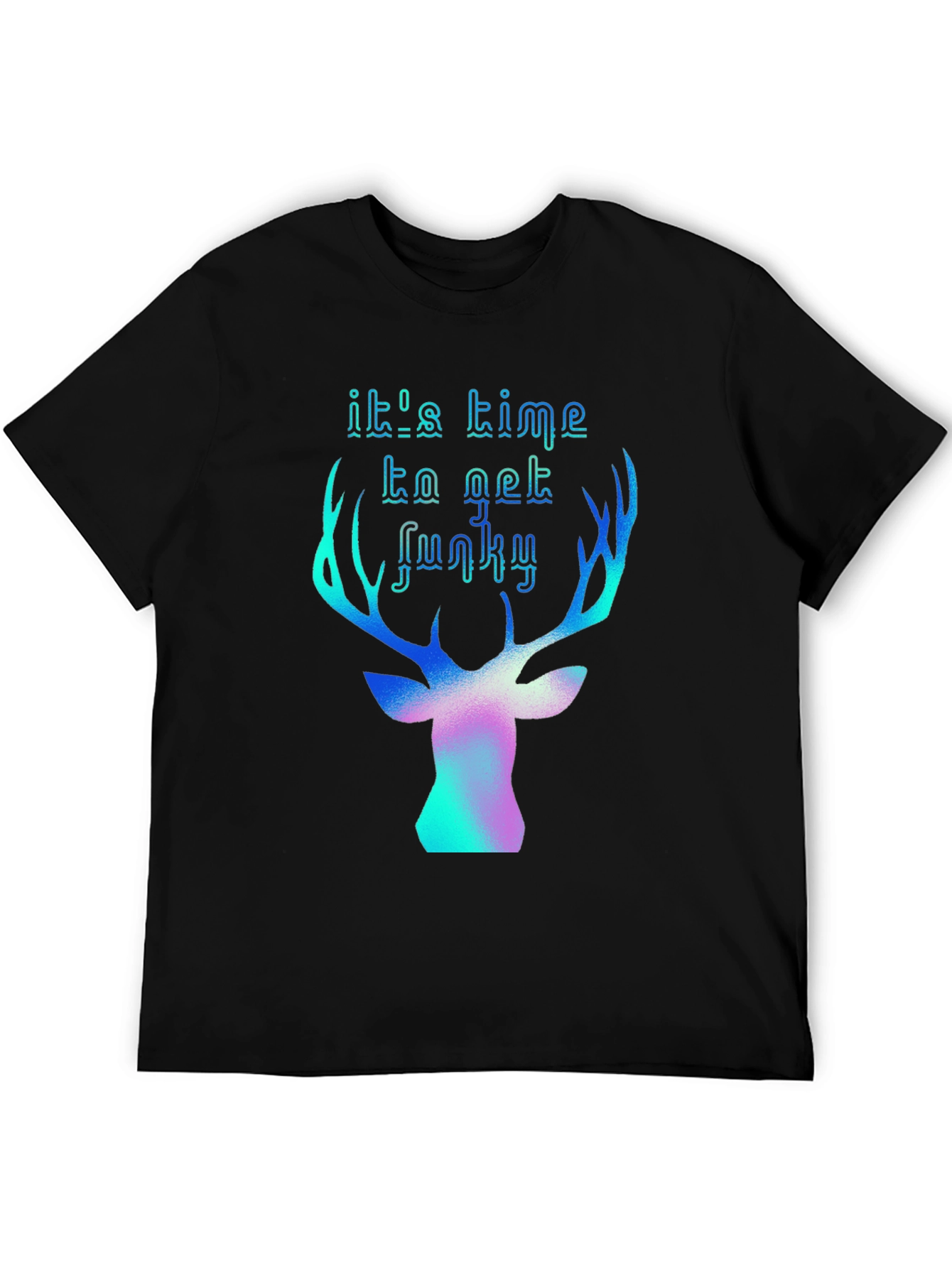Funky Deer Graphic T-Shirt
