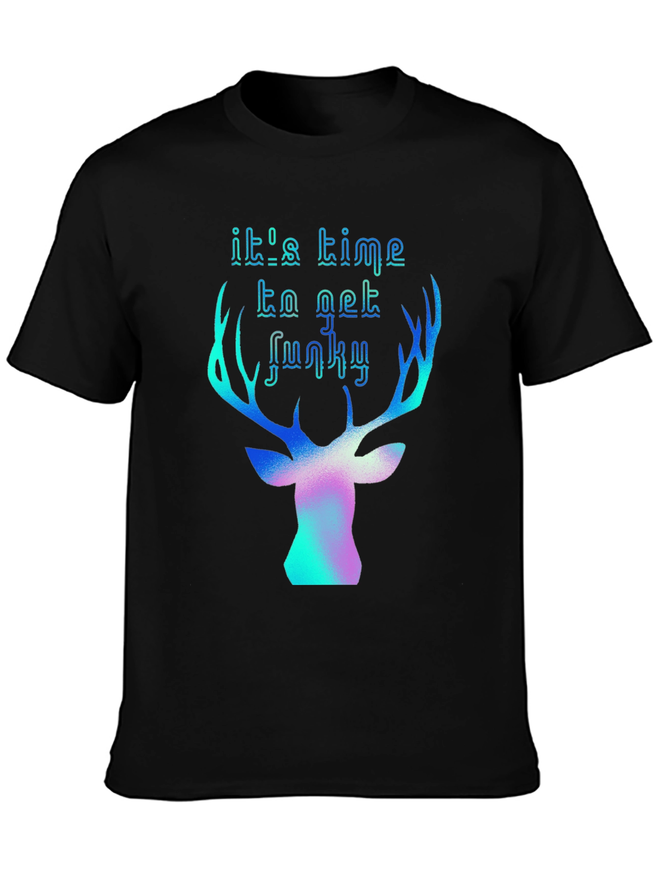 Funky Deer Graphic T-Shirt