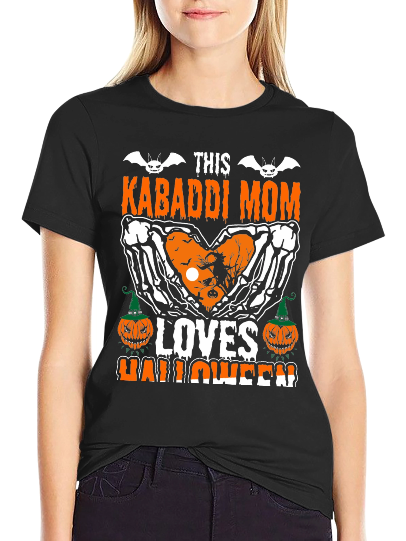 Kabaddi Mom Halloween T-Shirt