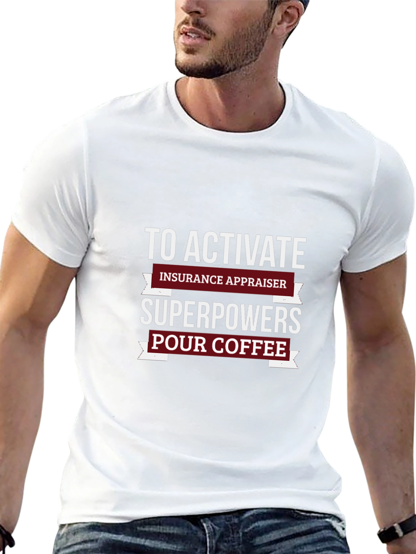 Insurance Appraiser Superpowers Coffee T-Shirt