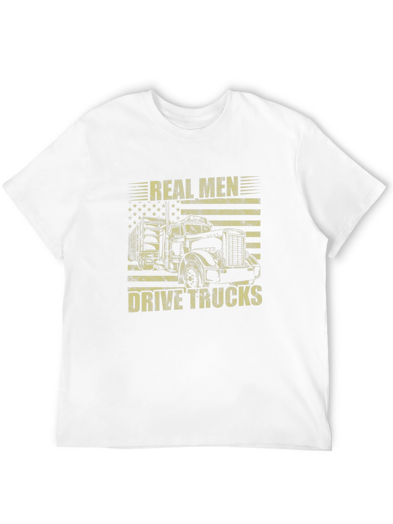 Real Men Drive Trucks Graphic Tee
