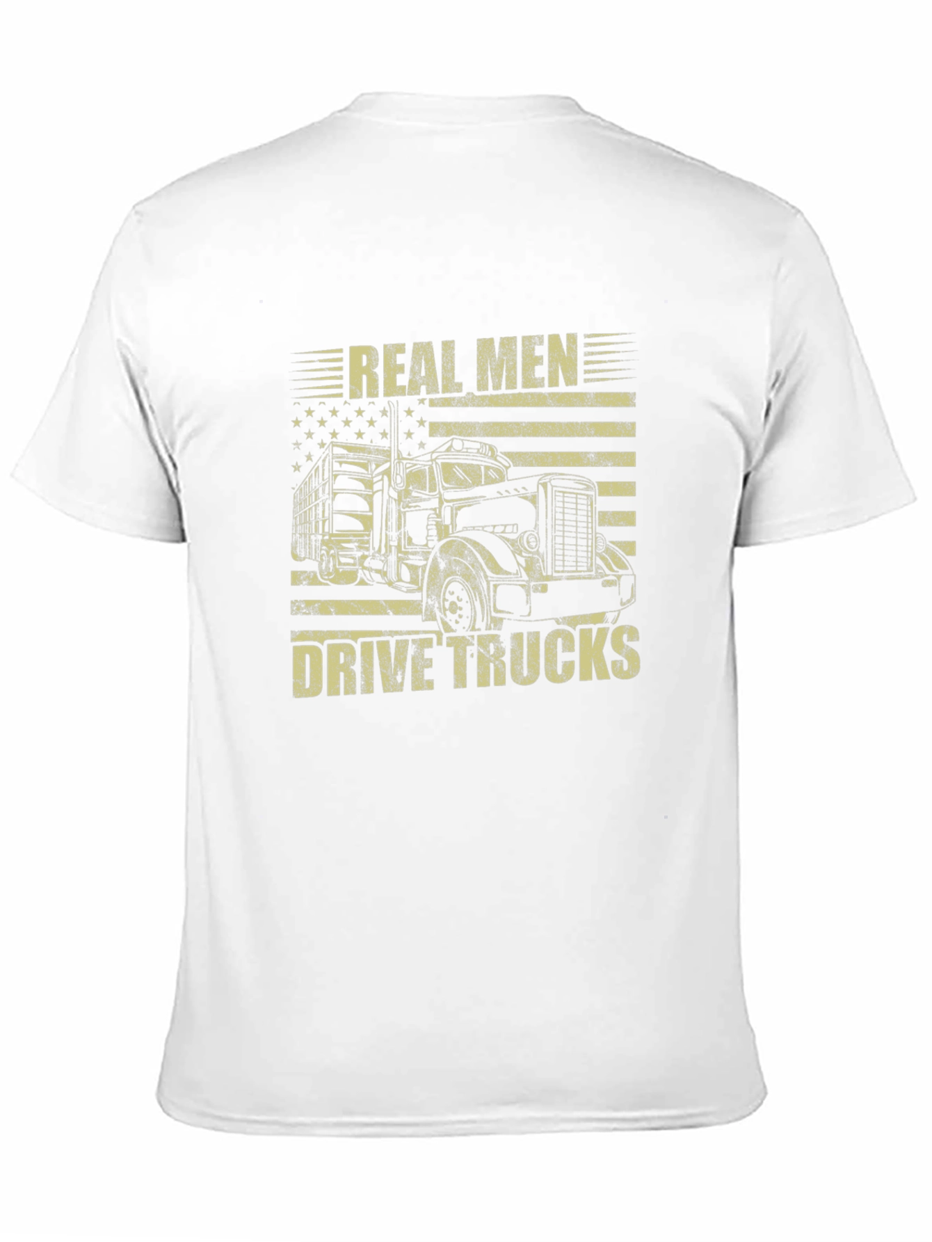 Real Men Drive Trucks Graphic Tee