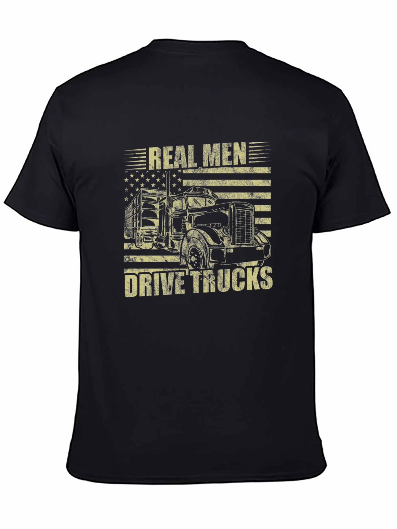 Real Men Drive Trucks Graphic Tee