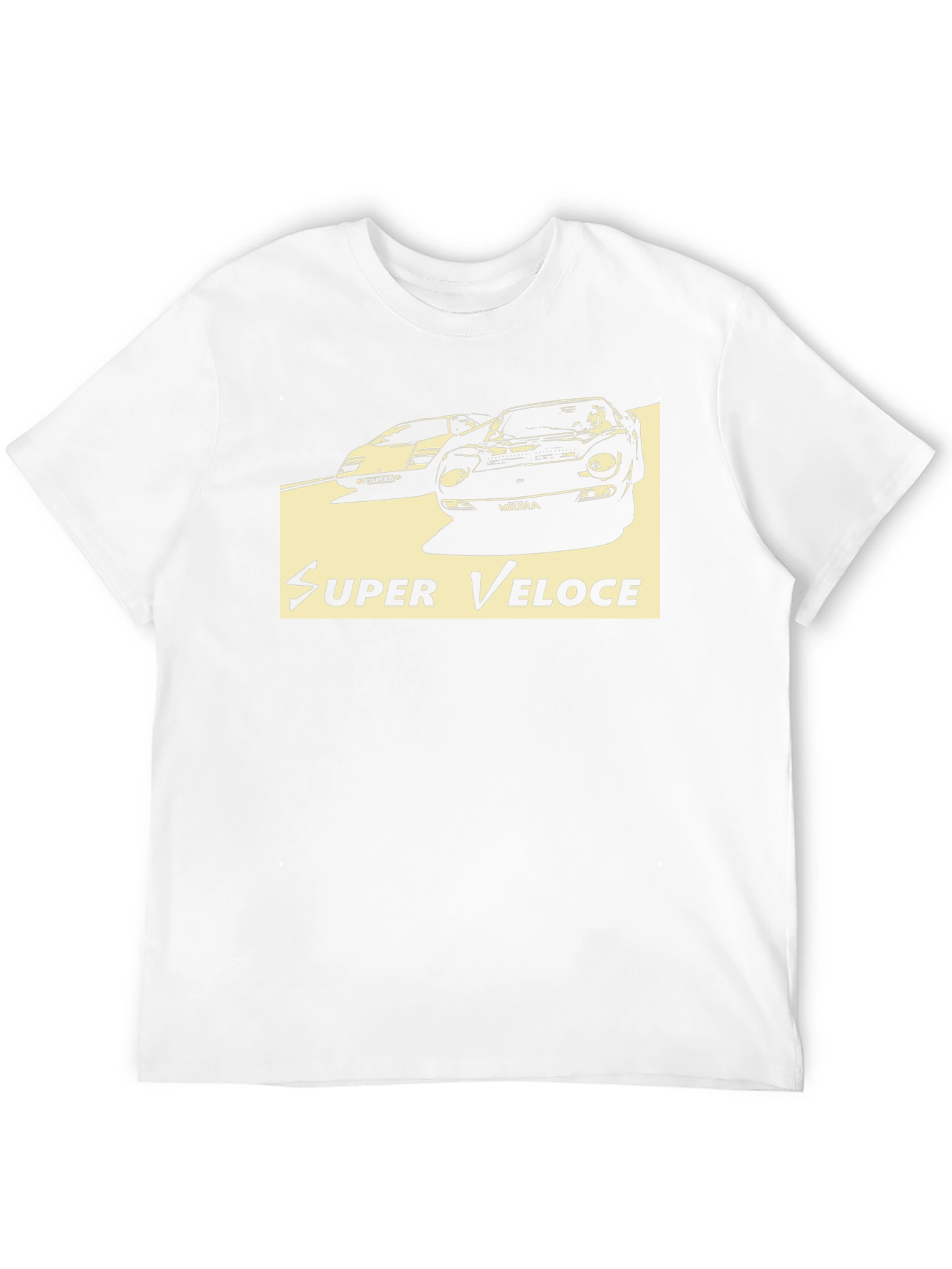 Super Veloce Car T-Shirt - Miura