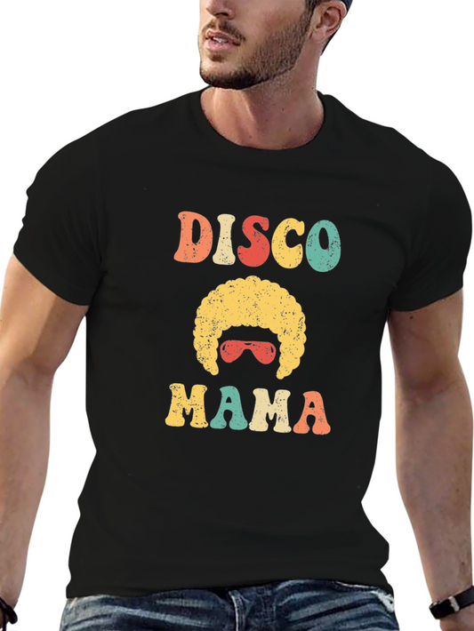Retro Disco Mama T-Shirt - Vintage Style Tee