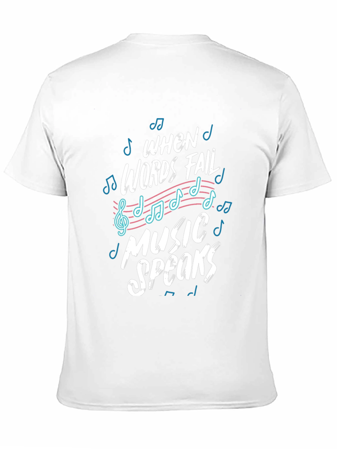 Music Speaks Graphic Tee