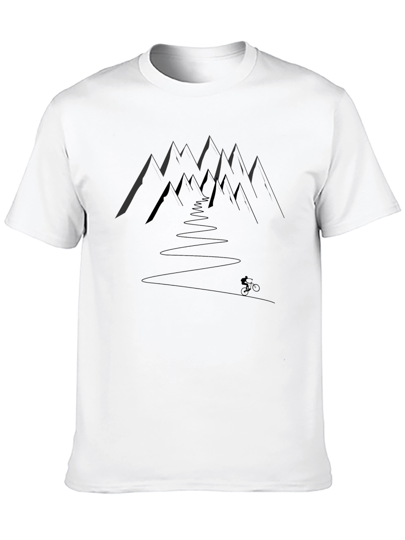 Mountain Biker T-Shirt - Adventure Ready