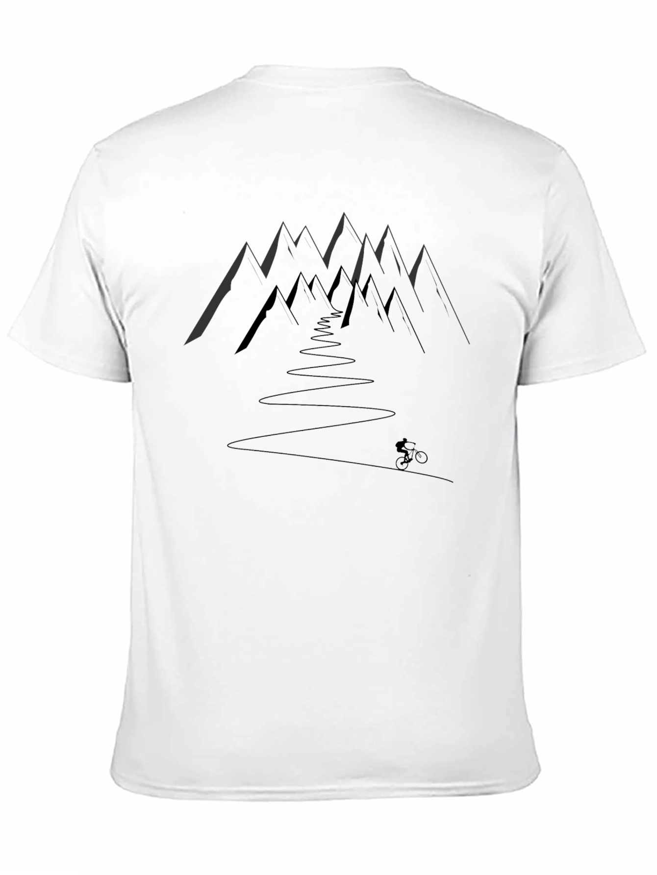 Mountain Biker T-Shirt - Adventure Ready