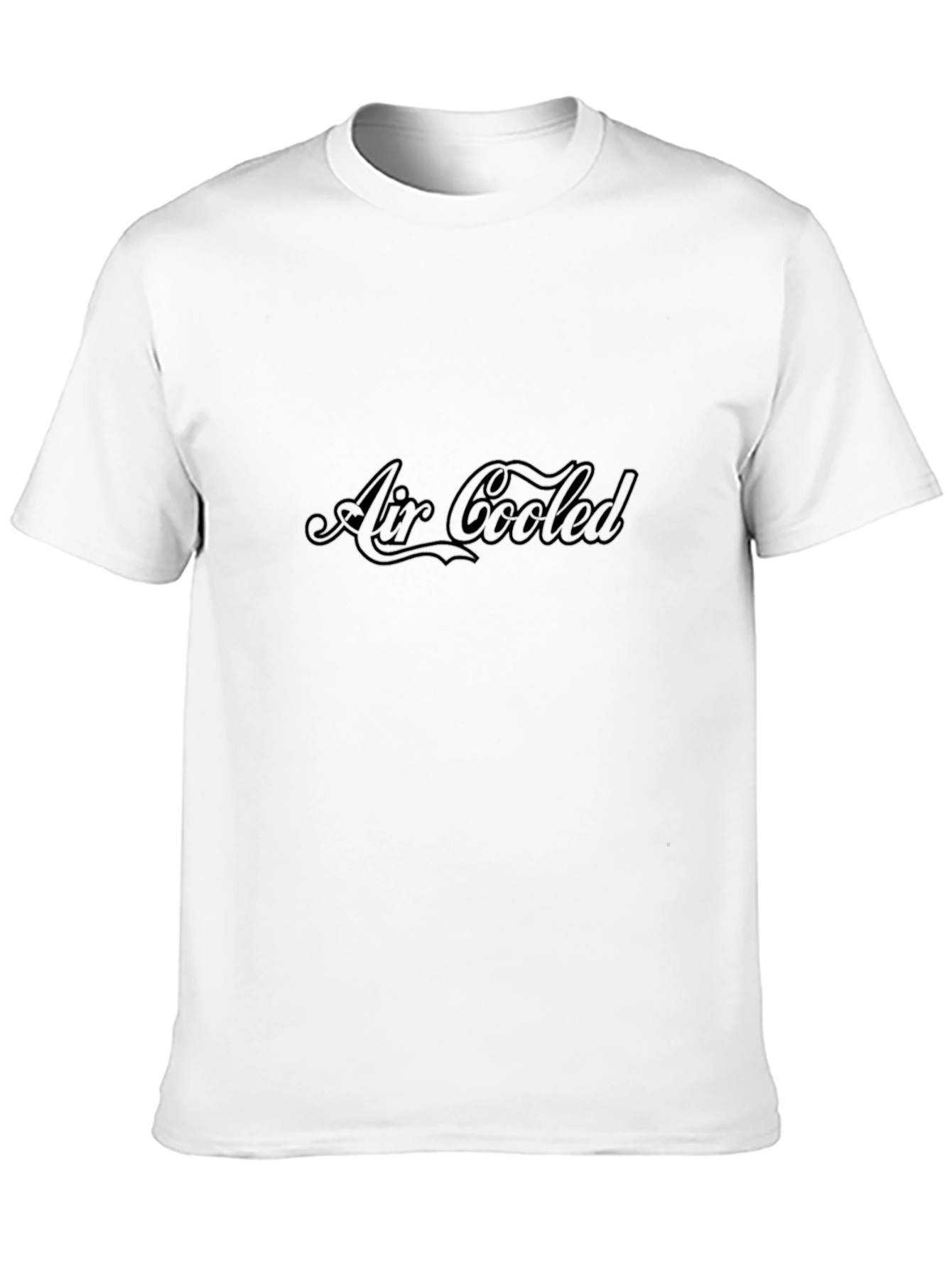 Air Cooled Black Tee - Classic Style