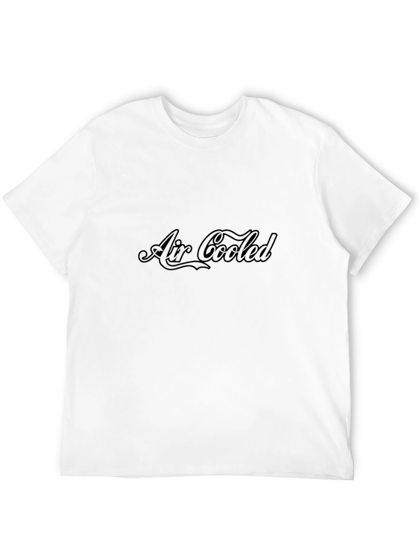 Air Cooled Black Tee - Classic Style