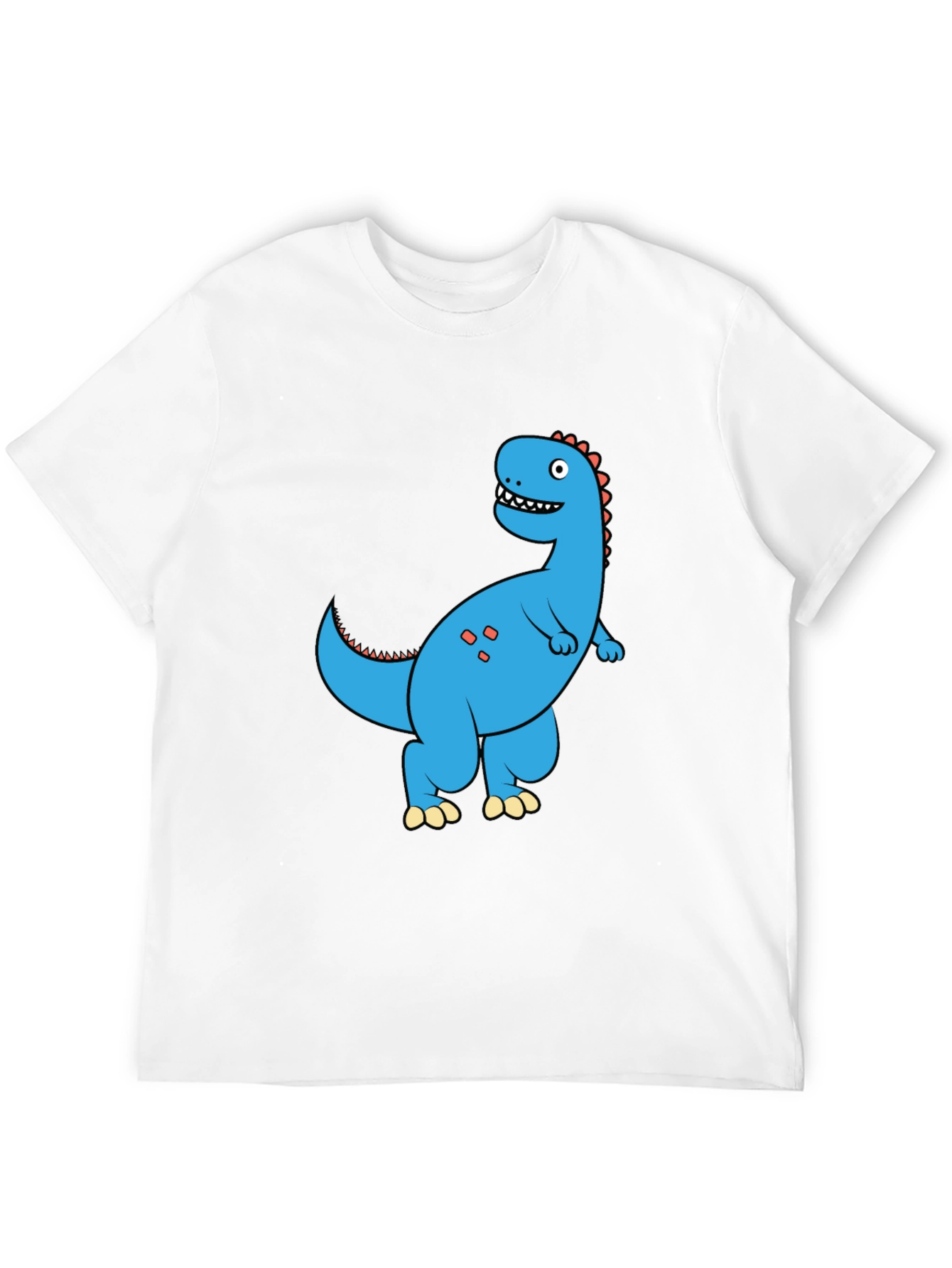 Cartoon Dinosaur Graphic T-Shirt - Fun & Stylish