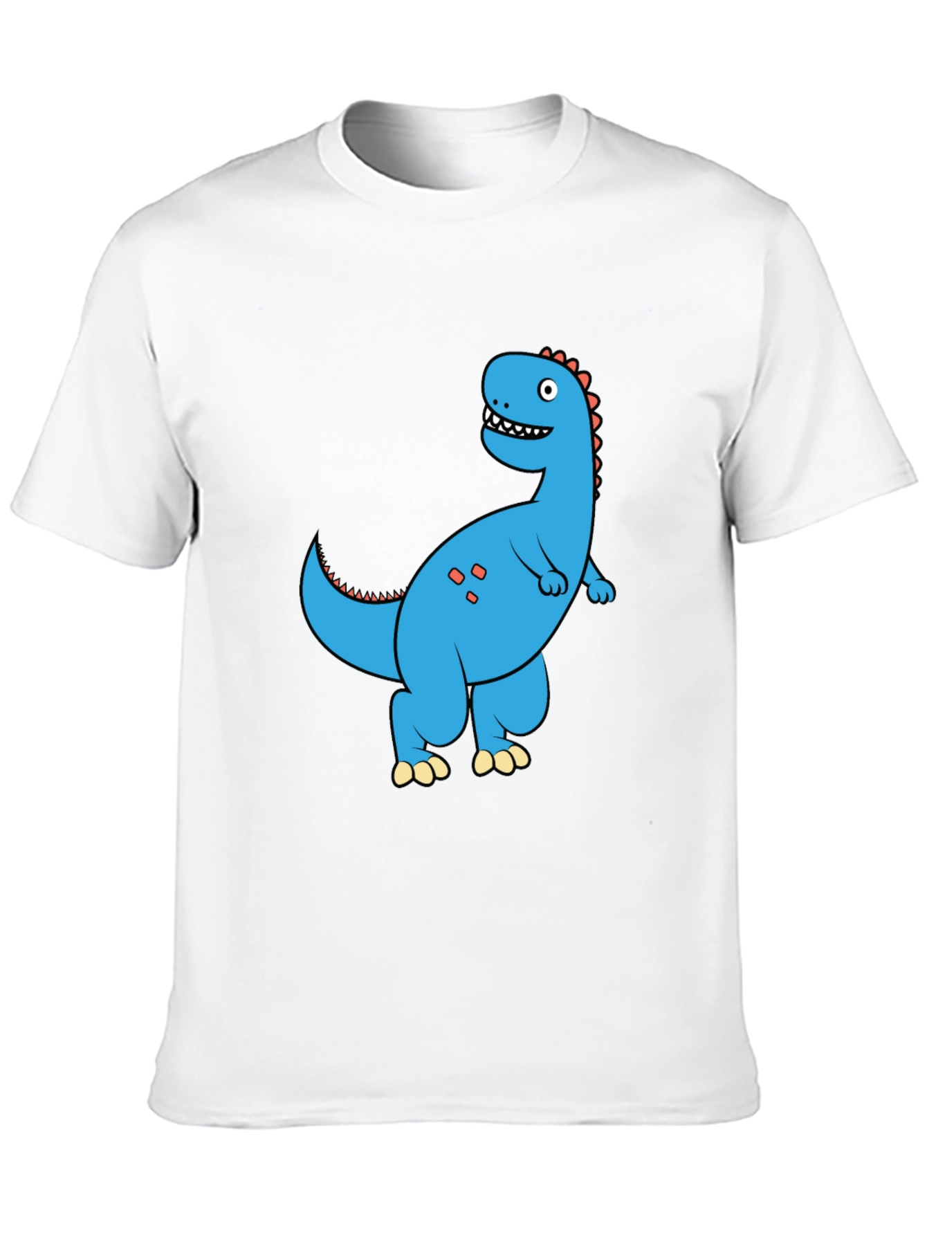 Cartoon Dinosaur Graphic T-Shirt - Fun & Stylish