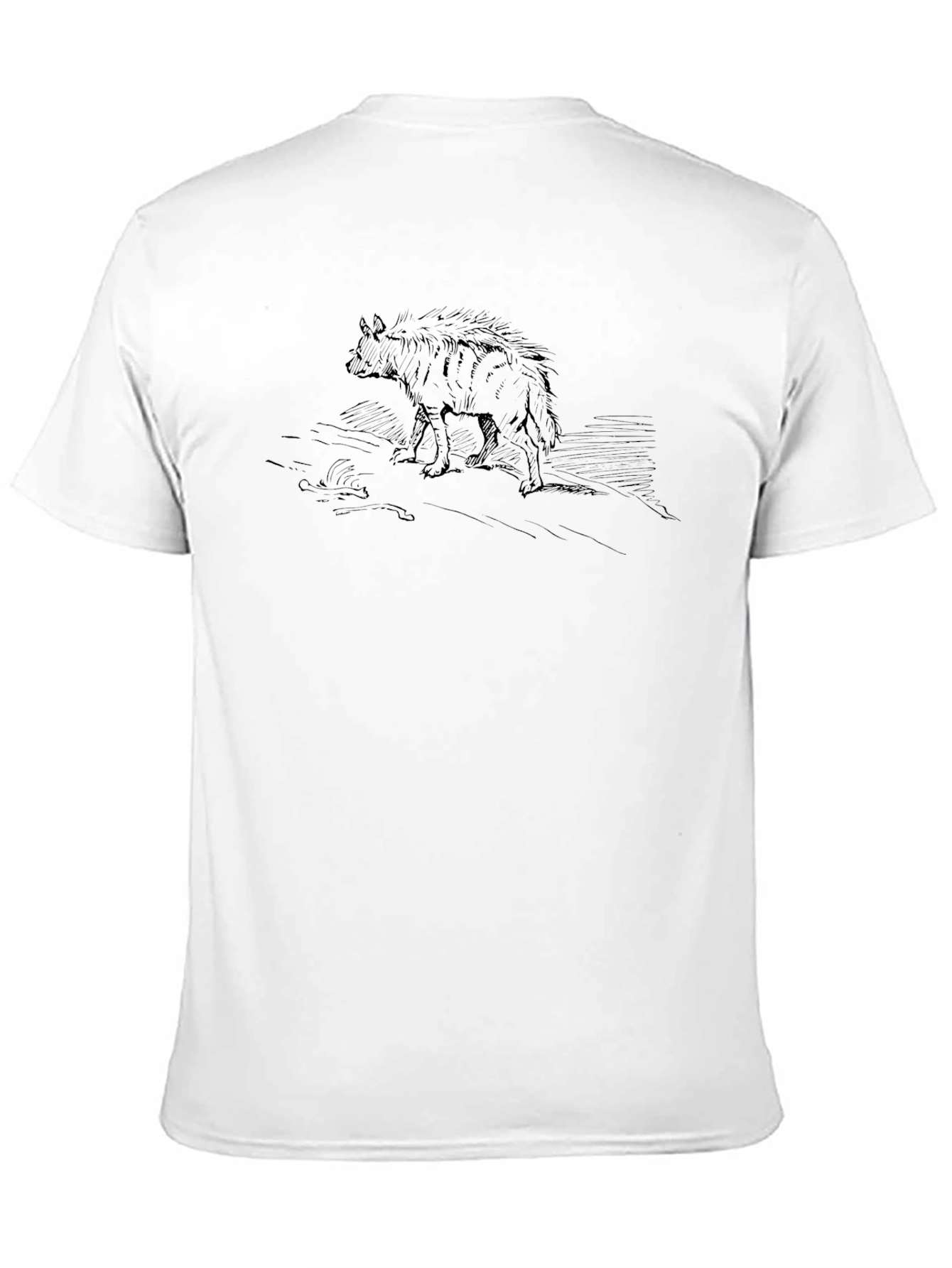 Black Hyena Graphic T-Shirt - Casual Style