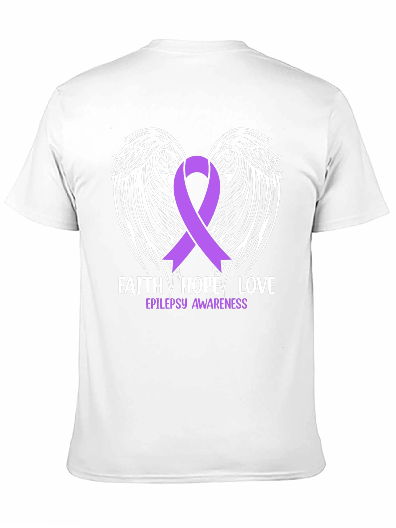 Faith Hope Love Epilepsy Awareness T-Shirt