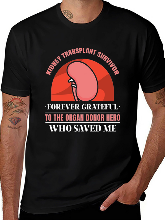 Kidney Transplant Survivor Organ Donor Hero T-Shirt