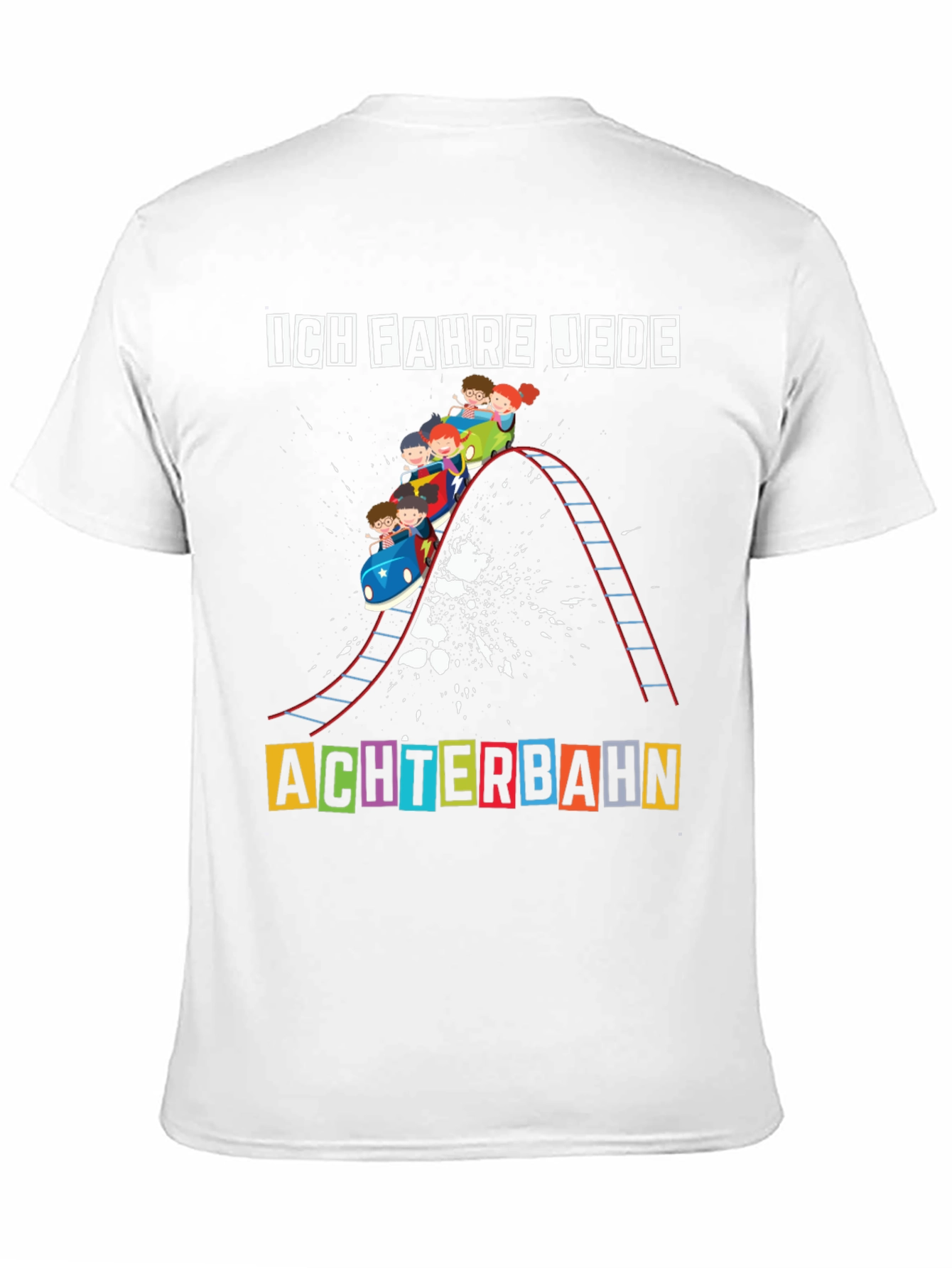 Ich Fahre Jede Achterbahn Rollercoaster Tee