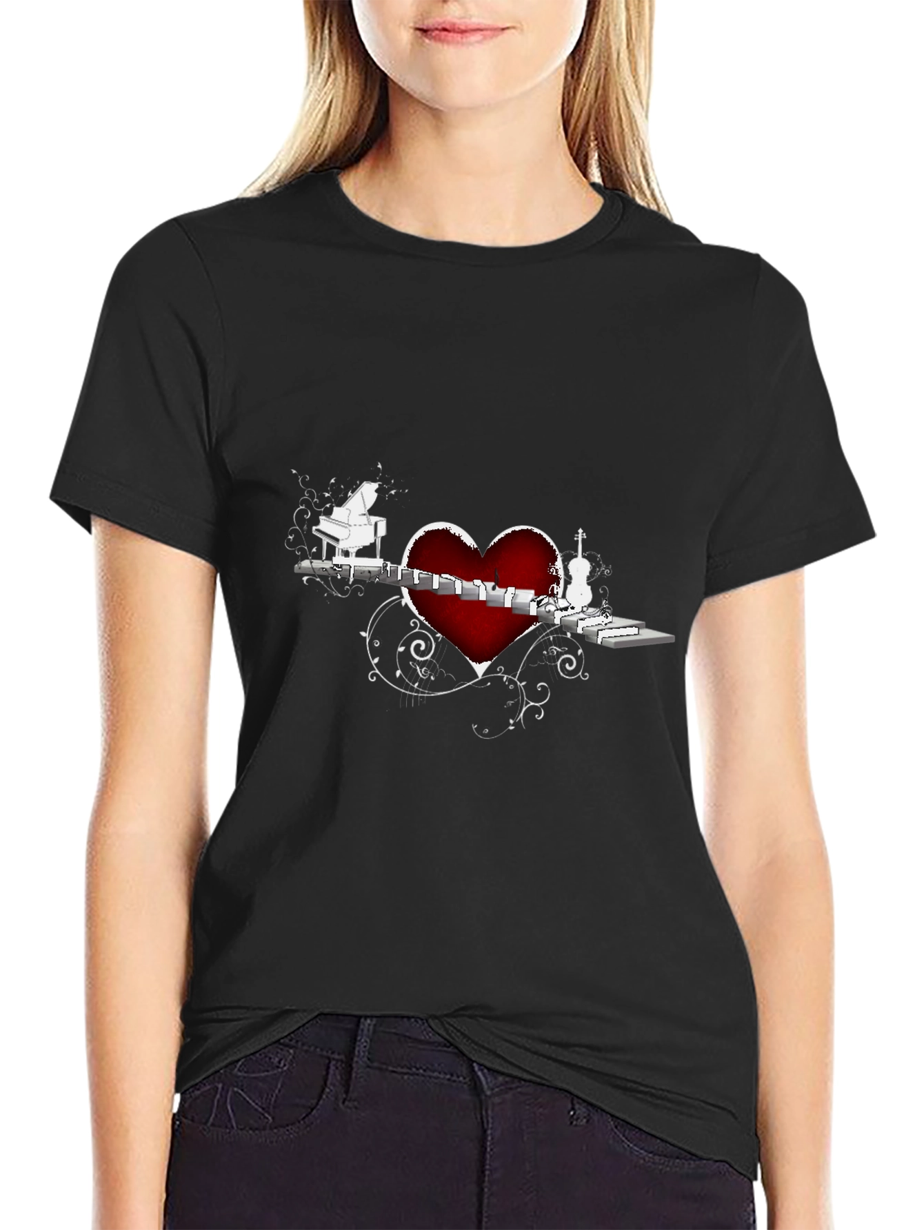 Musical Heart T-Shirt