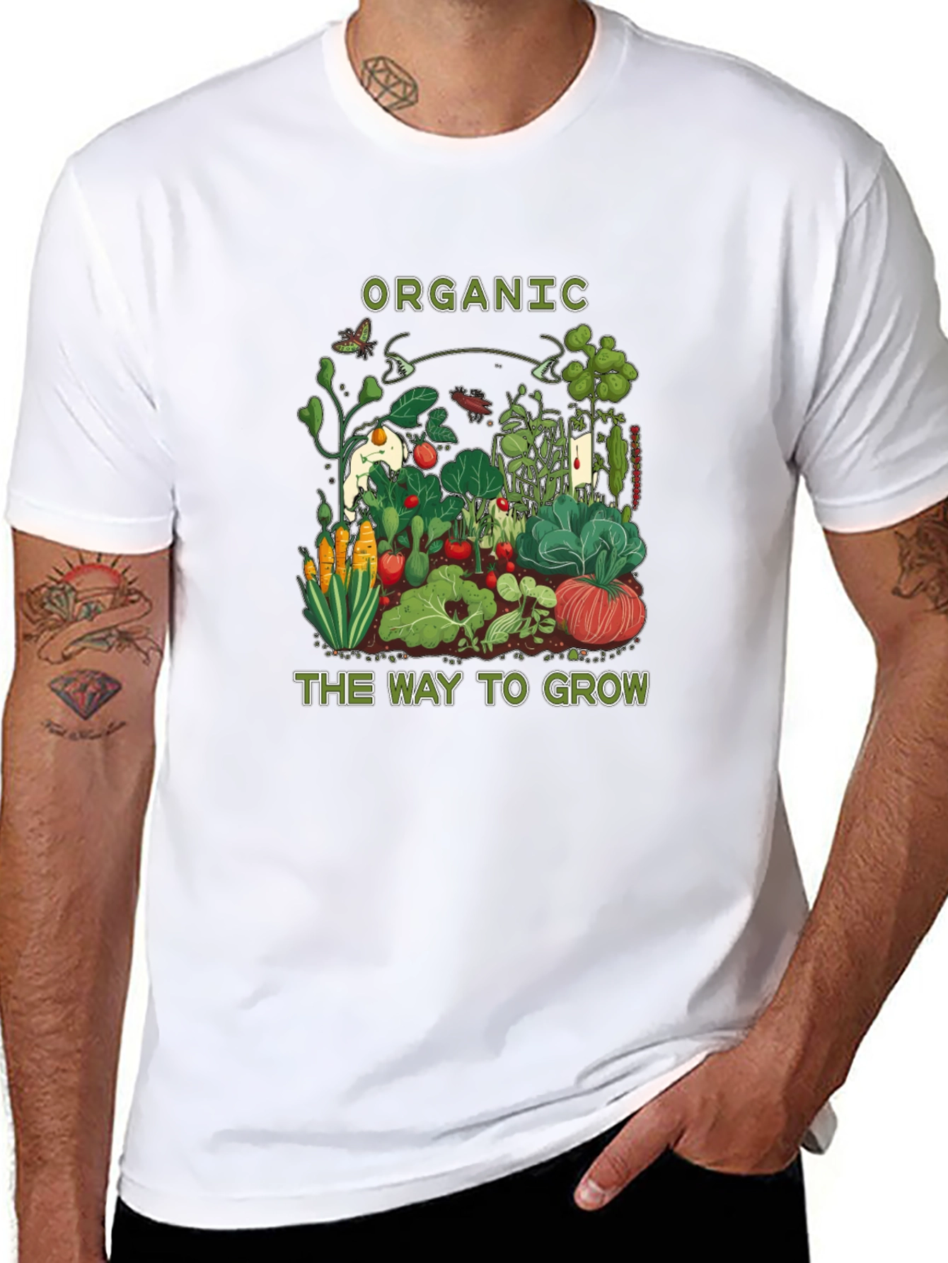 Organic Garden T-Shirt - The Way to Grow