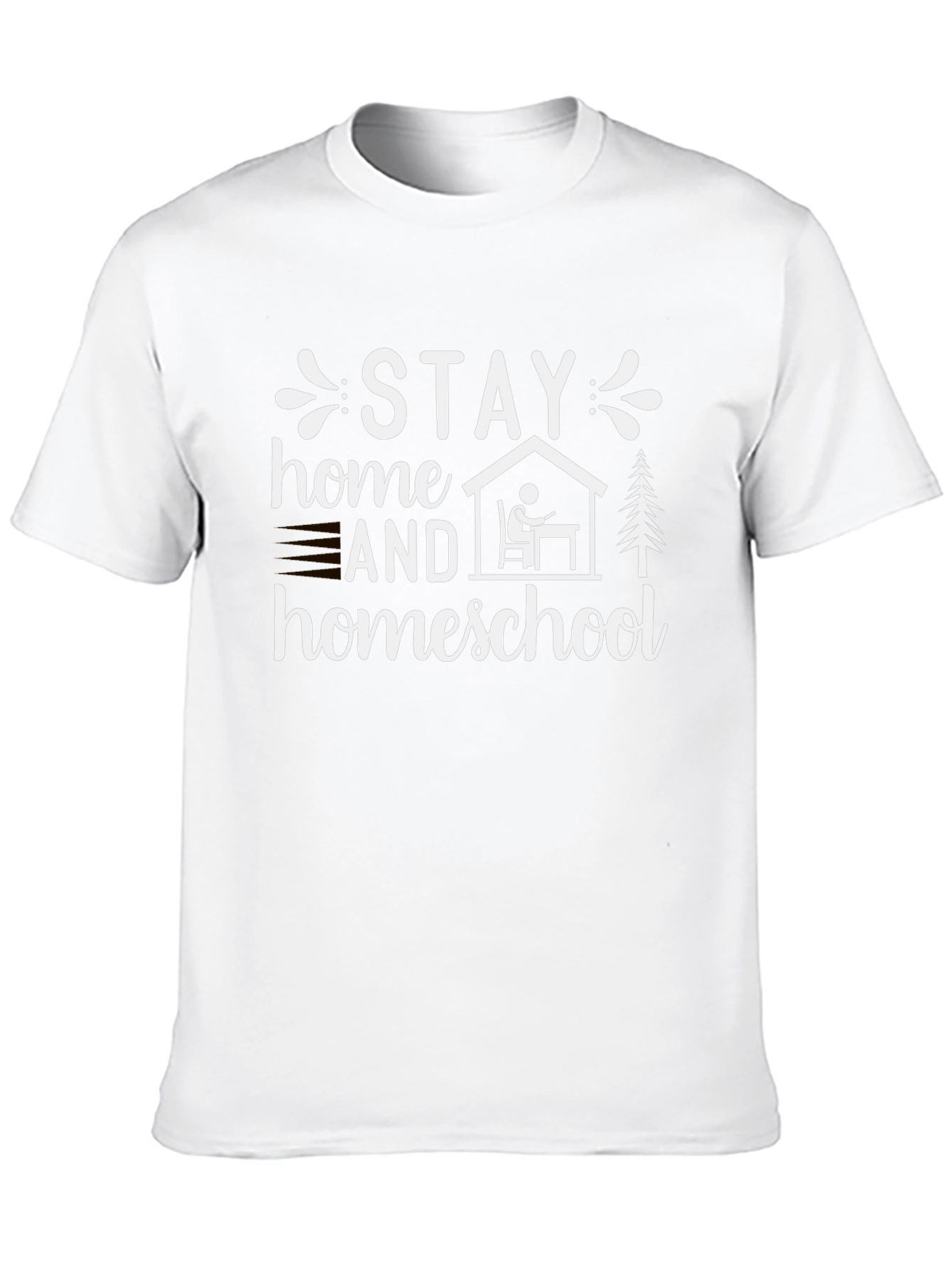 Stay Home Homeschool T-Shirt