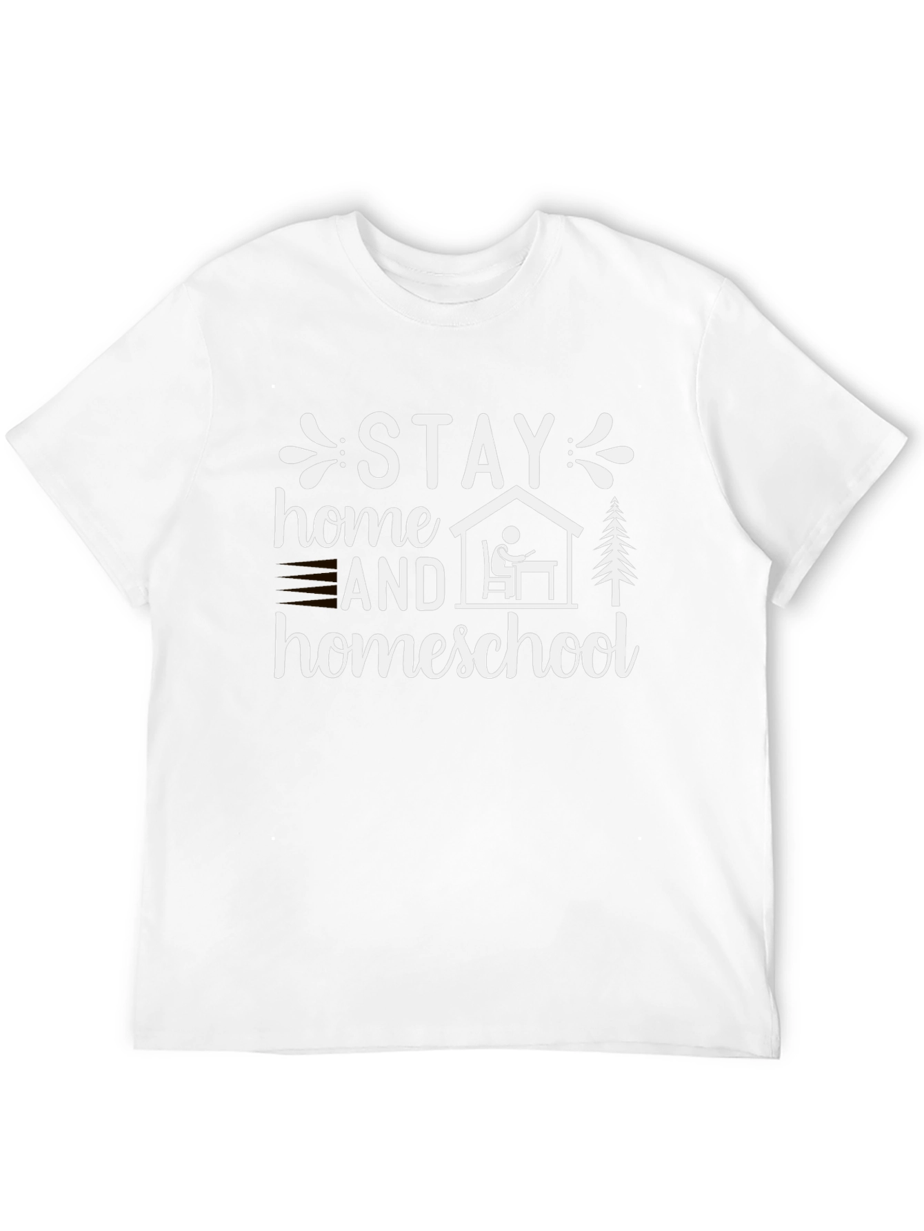 Stay Home Homeschool T-Shirt
