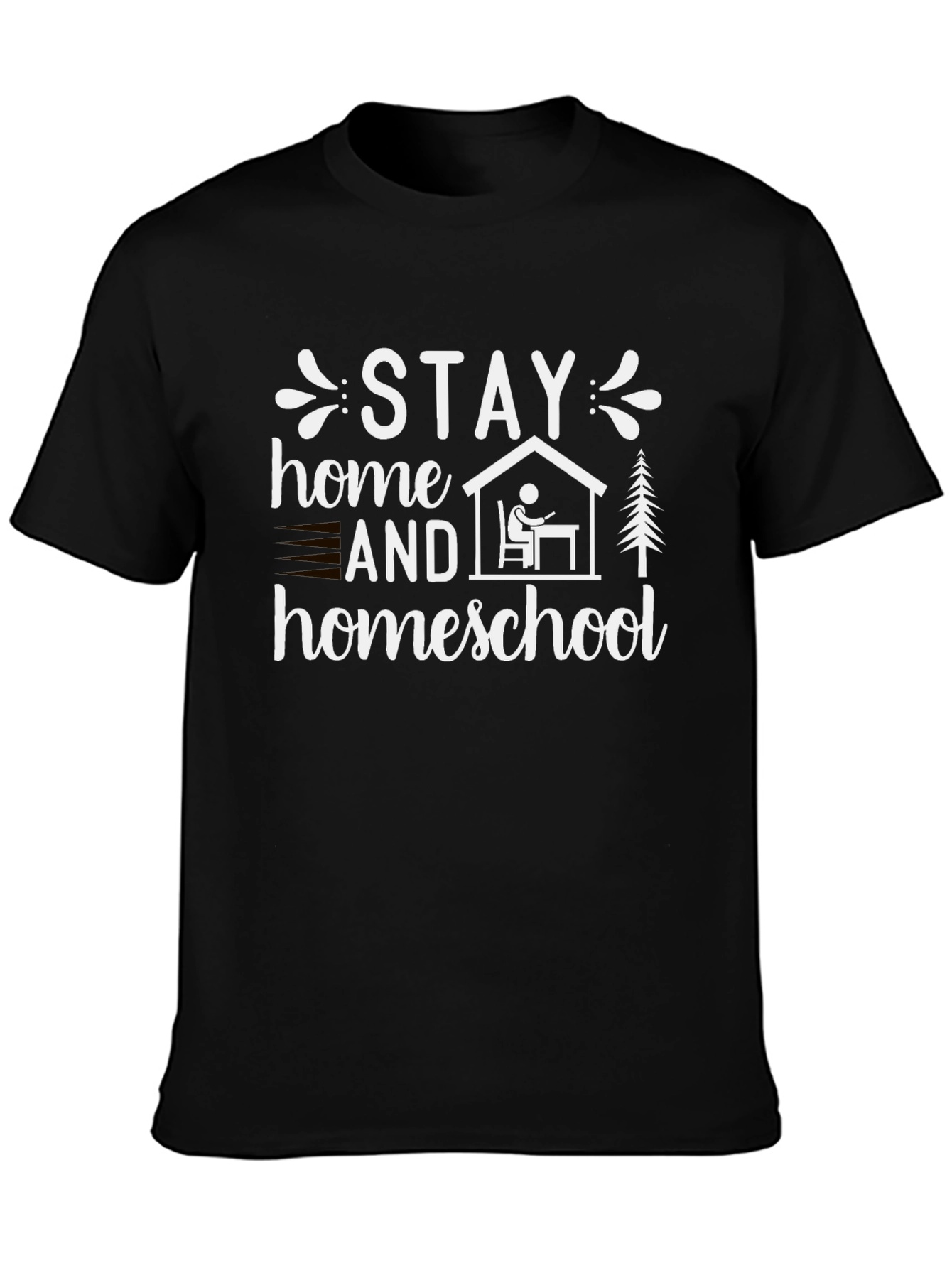 Stay Home Homeschool T-Shirt