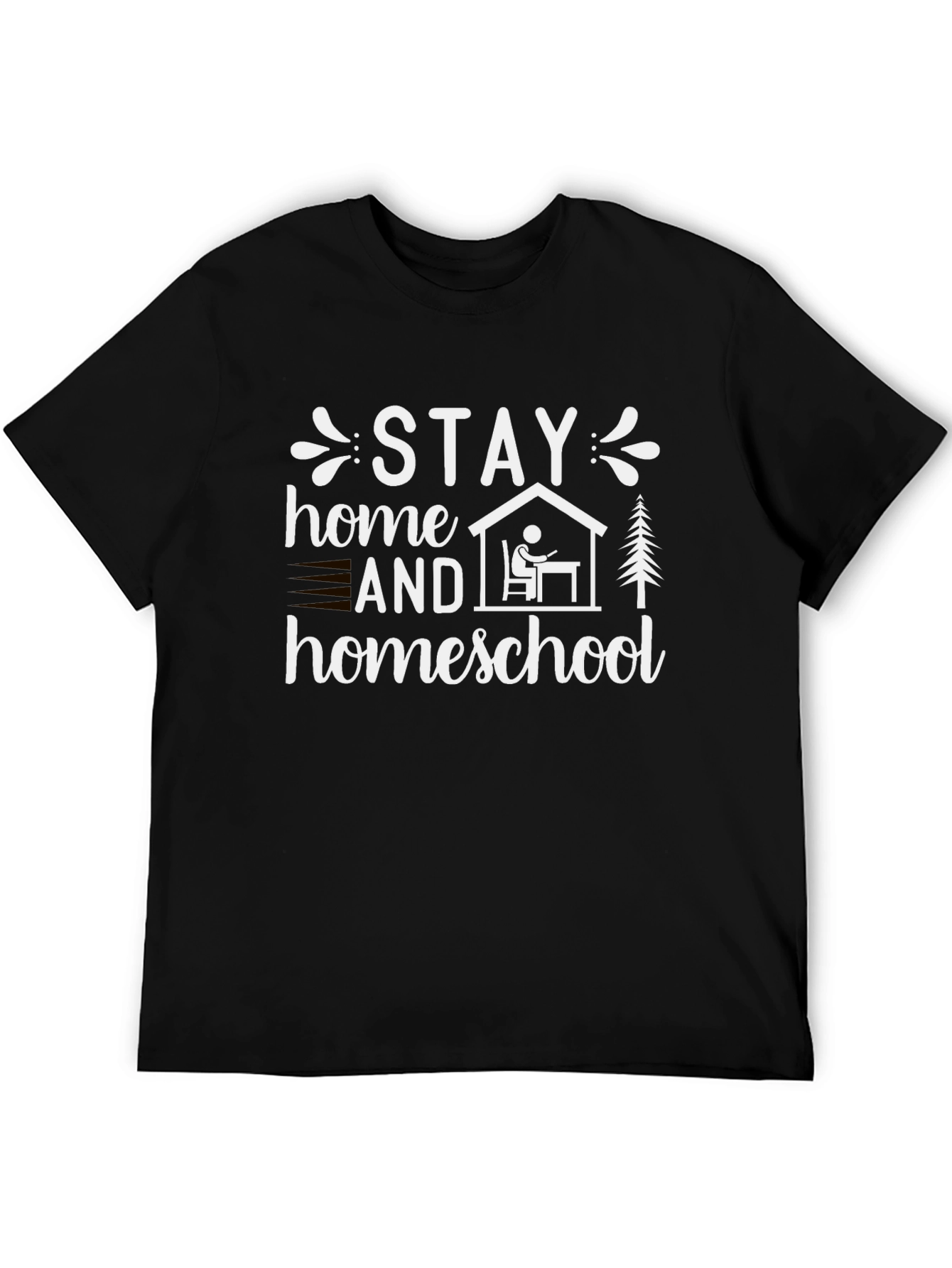 Stay Home Homeschool T-Shirt