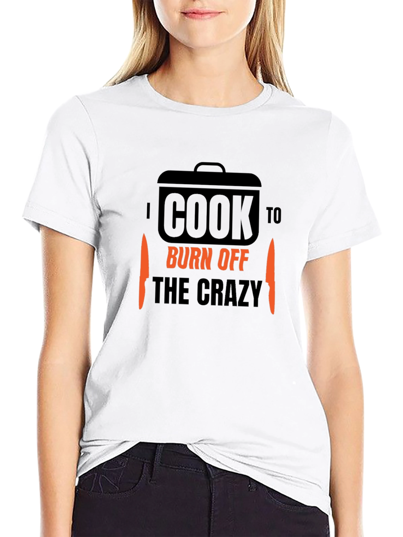 I Cook to Burn Off the Crazy T-Shirt
