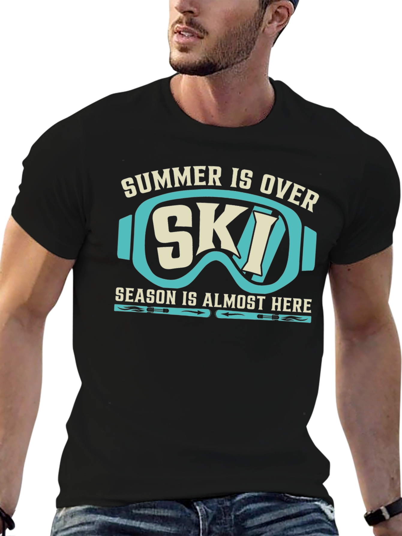 Summer is Over Ski Season T-Shirt