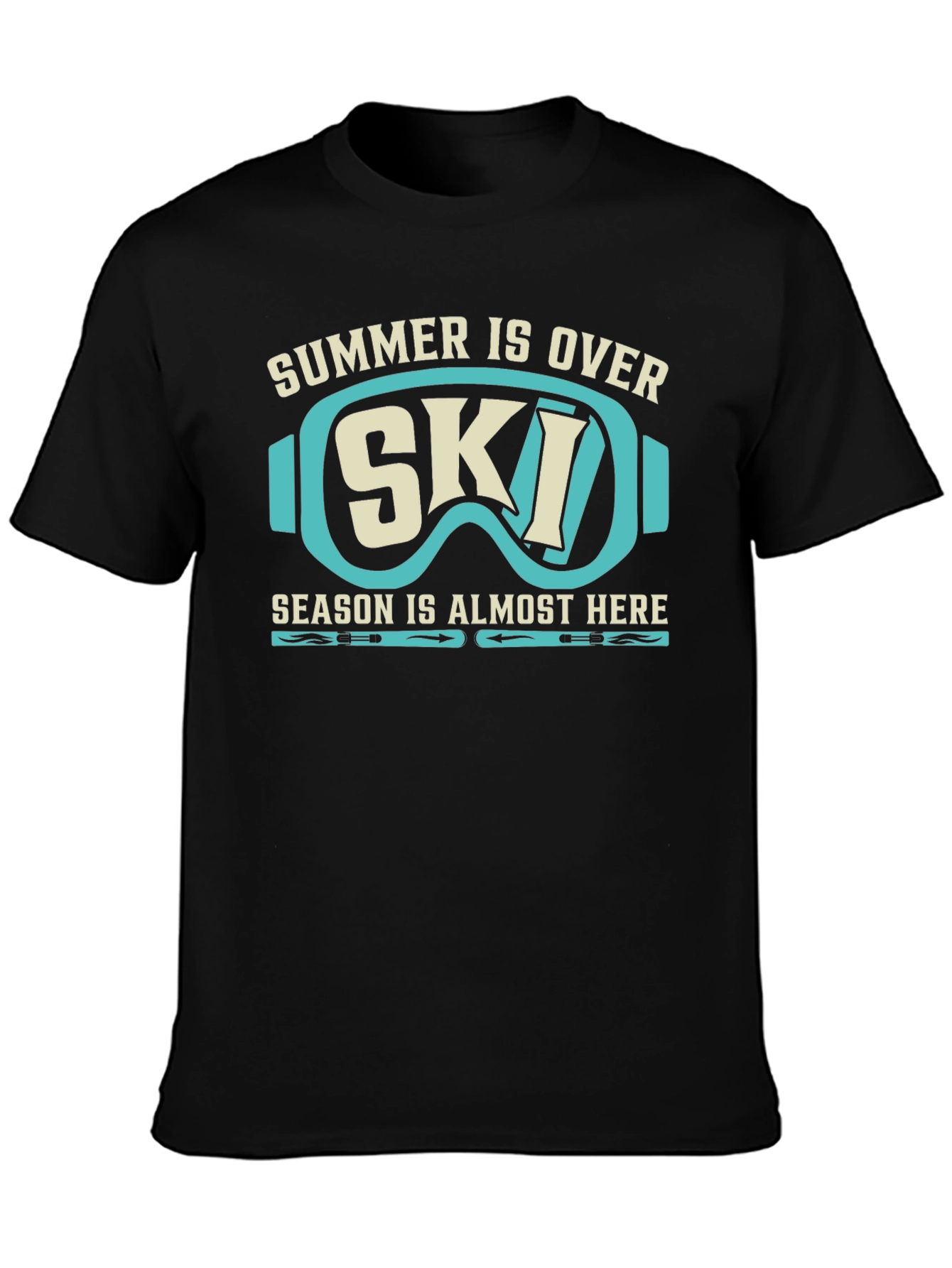 Summer is Over Ski Season T-Shirt