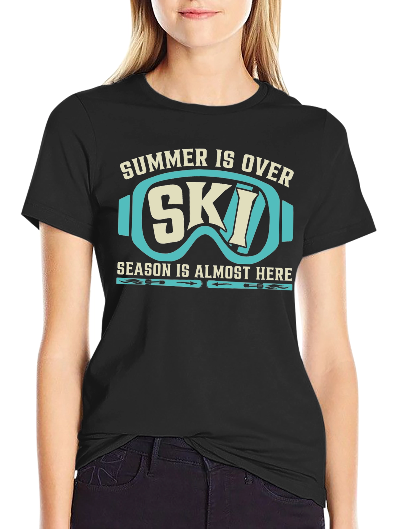 Summer is Over Ski Season T-Shirt