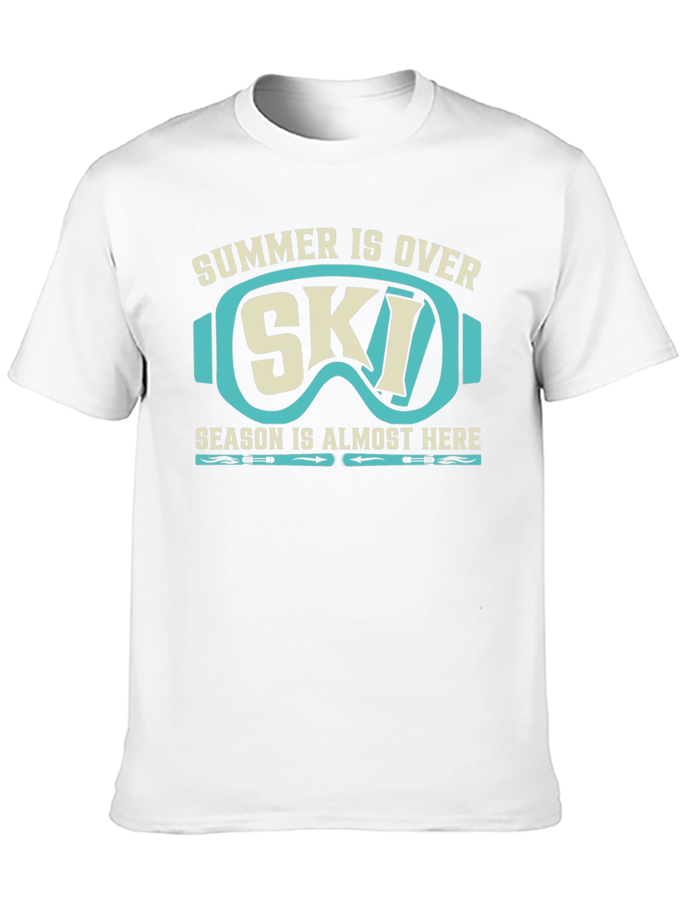 Summer is Over Ski Season T-Shirt