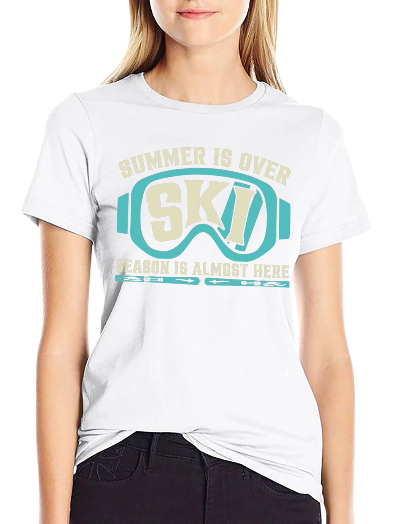 Summer is Over Ski Season T-Shirt