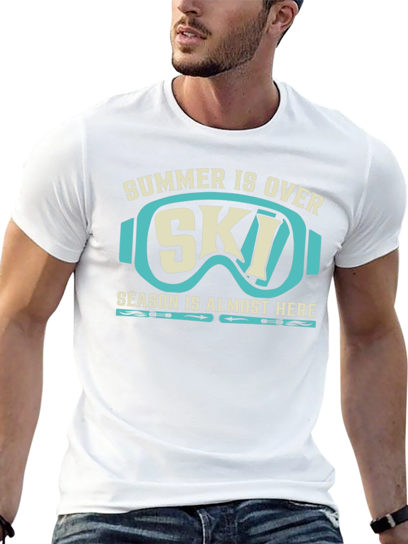 Summer is Over Ski Season T-Shirt