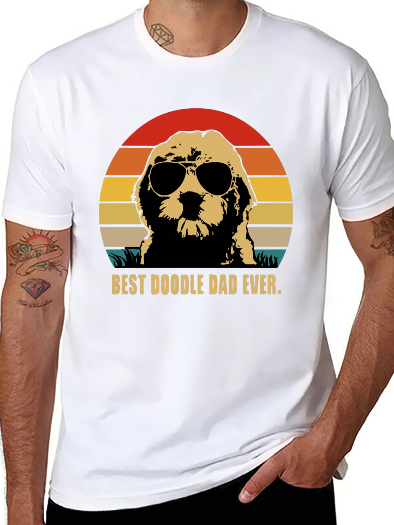 Best Doodle Dad Ever T-Shirt